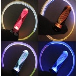 Colorful LED bicycle light