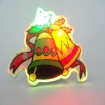 Multi Color Body Flashing LED Magnetic Blinky Pin Party Favor Supply