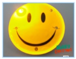 Blinking Multicolor LED Light Up Flashy Lapel smile Pin Blinky