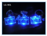 Supply Christmas LED Light Flashing Necklace