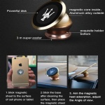 2016 Universal Aluminum Magnetic 360 Degree Rotation car phone holder for smart phone